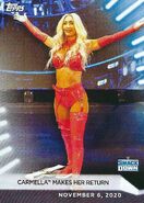 2021 WWE Women's Division Trading Cards (Topps) Carmella (No.93)