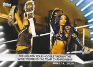 2021 WWE Women's Division Trading Cards (Topps) The Golden Role Models (No.26)
