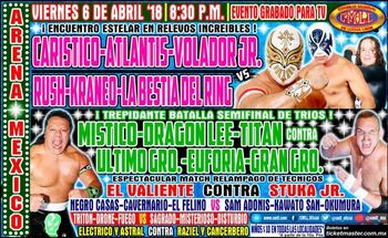 CMLL Super Viernes (April 6, 2018)