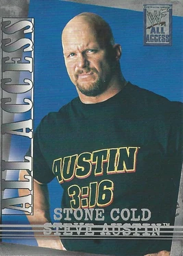 2002 WWF All Access (Fleer) Stone Cold Steve Austin 35