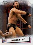 2021 WWE Chrome Trading Cards (Topps) Drew McIntyre (No.16)
