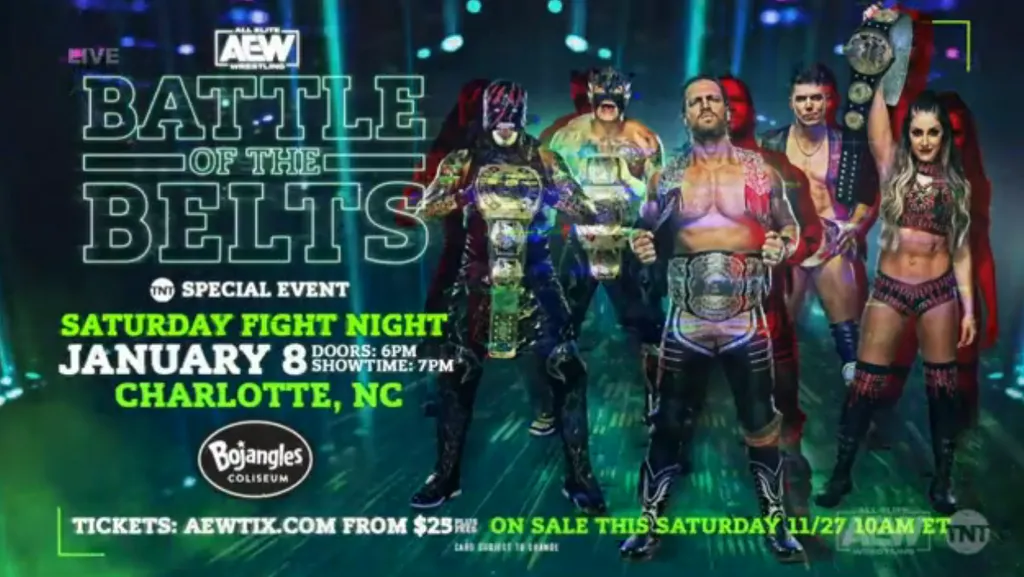 AEW Battle Of The Belts 2022 Results 