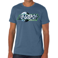 Global Force Wrestling Steel Blue Tee