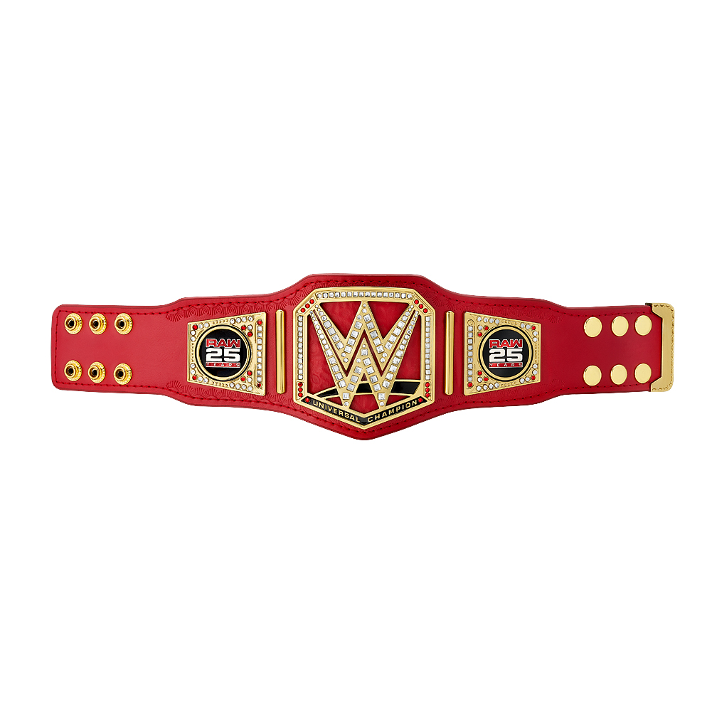 WWE RAW 25 Universal Championship Mini Replica Title Belt | Pro ...