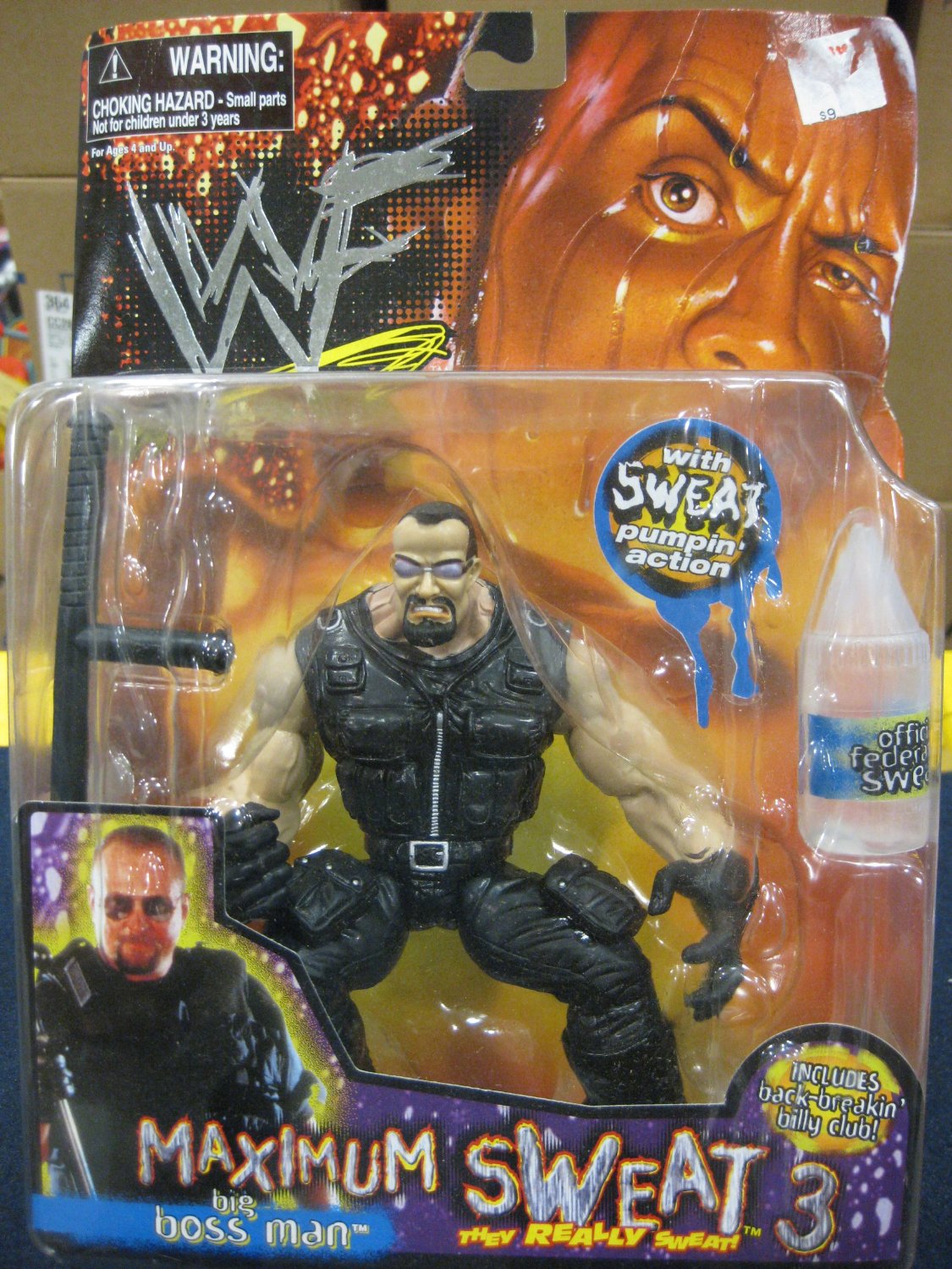 WWF ビッグボスマンフィギュア（Hasbro WWF - WWE - Big Boss