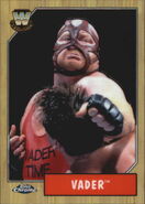 2008 WWE Heritage III Chrome Trading Cards Vader 87