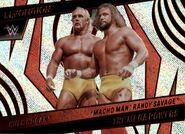 2022 WWE (Panini Revolution) Macho Man Randy Savage-Hulk Hogan (No.131)