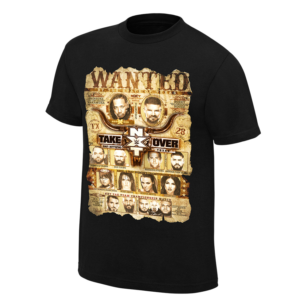 NXT TakeOver San Antonio Event T-Shirt | Pro Wrestling | Fandom