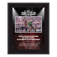Shotzi Blackheart & Ember Moon NXT TakeOver Stand & Deliver 10x13 Commemorative Plaque