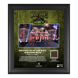 Undisputed Era NXT WarGames 2020 15x17 Commemorative Plaque