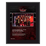 The Hurt Business TLC 2020 10x13 Commemorative Plaque