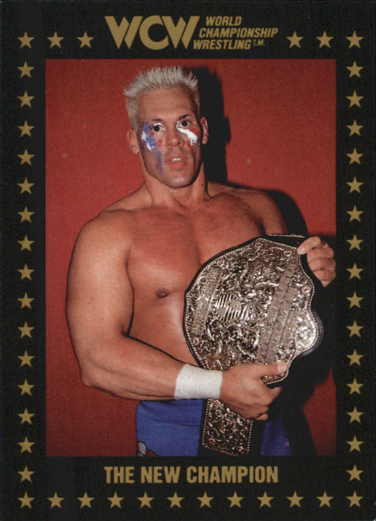 1991 Wcw Collectible Trading Cards Championship Marketing The New Champion No22 Pro 7924