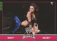 2008 WWE Ultimate Rivals (Topps) Maria vs. Melina (No.72)