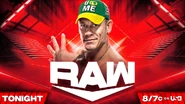 Celebrate the 20-year Anniversary of John Cena when The Cenation Leader returns to Raw