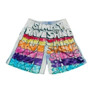 "Ravishing" Chalk Line Shorts