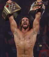 SethRollins2Belts