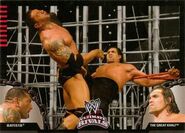 2008 WWE Ultimate Rivals (Topps) Batista vs. The Great Khali (No.3)