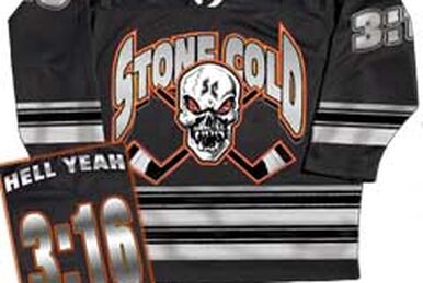 Stone Cold Steve Austin Hockey Jersey, Pro Wrestling