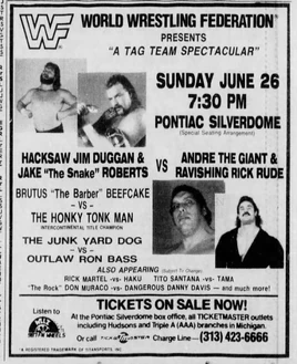 WWF House Show (Jun 26, 88' no.2)