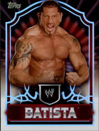 2011 Topps WWE Classic Wrestling Batista (No.5)