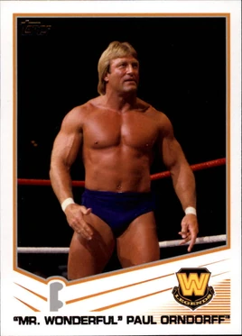 2013 WWE (Topps) Paul Orndorff 100
