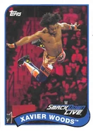 2018 WWE Heritage Wrestling Cards (Topps) Xavier Woods (No.89)