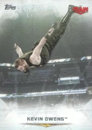 2020 Topps WWE Undisputed Wrestling Cards Kevin Owens (No.15)