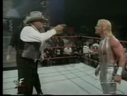 Jeff Jarrett confronts Tennessee Lee