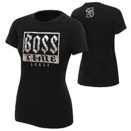 Sasha Banks "Boss Time" Women's Authentic T-Shirt