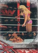 2017 WWE Road to WrestleMania Trading Cards (Topps) Charlotte (No.5)