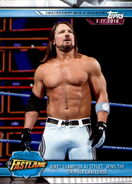2019 WWE Road to WrestleMania Trading Cards (Topps) AJ Styles (No.90)
