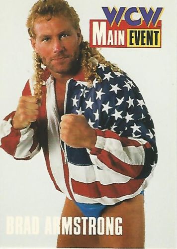 1995 WCW Main Event Trading Cards (Cardz) Brad Armstrong (No.18 