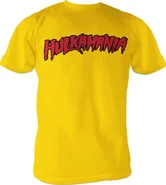 Hulk Hogan "Hulkamania" Yellow T-Shirt