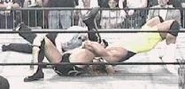 Nitro 4-13-98 24.jpg (6 KB) Curt Hennig gets the victory with the Hennigplex.