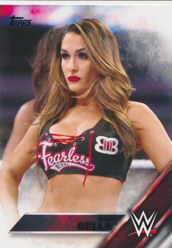 2016 WWE (Topps) Nikki Bella 34