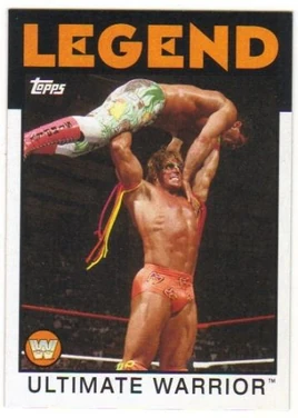 2016 WWE Heritage Wrestling Cards (Topps) Ultimate Warrior 109