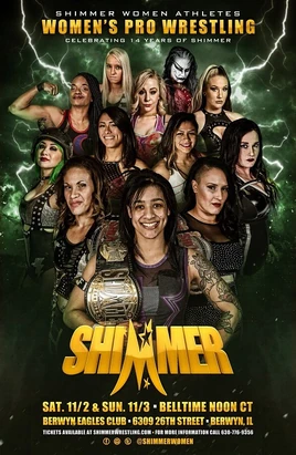 SHIMMER Volume 114-117 poster