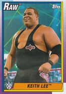 2021 WWE Heritage (Topps) Keith Lee (No.21)