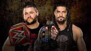 Kevin Owens (c) vs. Roman Reigns for the WWE Universal Championship