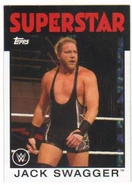 2016 WWE Heritage Wrestling Cards (Topps) Jack Swagger (No.16)