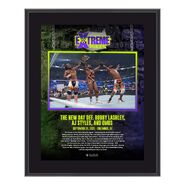 The New Day Extreme Rules 2021 10x13 Commemorative Plaque