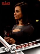 2017 WWE (Topps) Then, Now, Forever Charly Caruso 114
