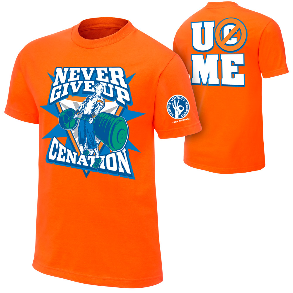 WWE NXT John Cena Never Give Up T-Shirt