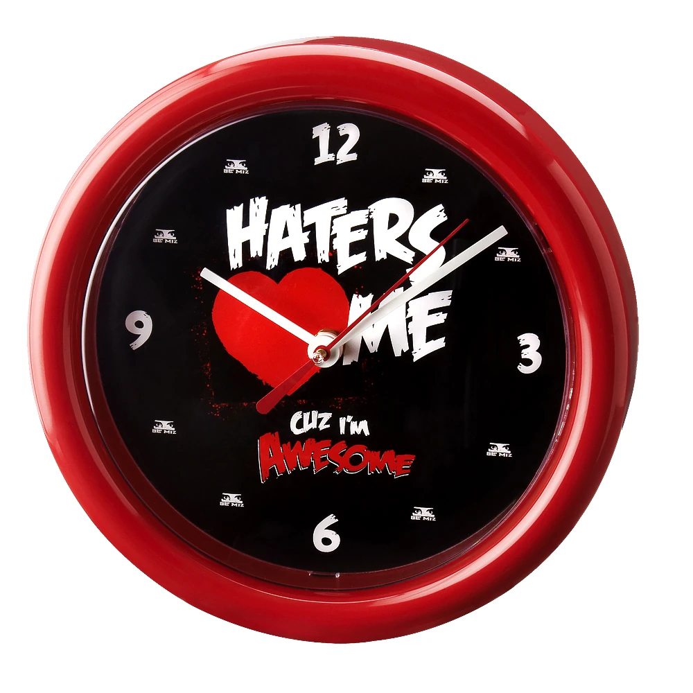 The Miz Haters Love Me Wall Clock Pro Wrestling Fandom