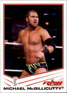 2013 WWE (Topps) Michael McGillicutty (No.25)