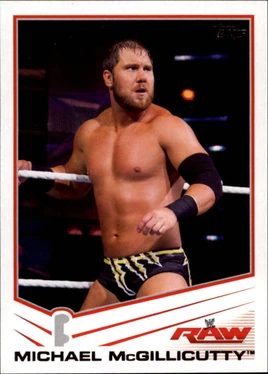 2013 WWE (Topps) Michael McGillicutty 25