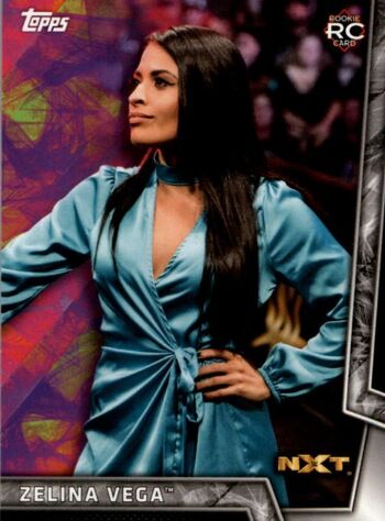 2018 WWE Women’s Division (Topps) Zelina Vega 46