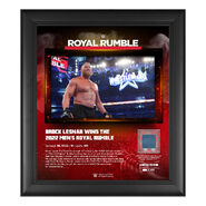 Brock Lesnar Royal Rumble 2022 15x17 Commemorative Plaque