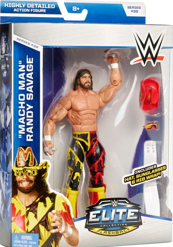 Macho Man KING Randy Savage - WWE Mattel Wrestlemania 39 Elite
