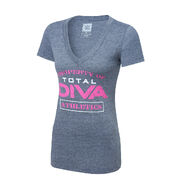Total Diva Tri-Blend Women's V-Neck T-Shirt